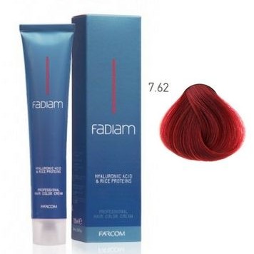 Βαφή μαλλιών FARCOM FADIAM 7.62 ξανθό κόκκινο ιριζέ