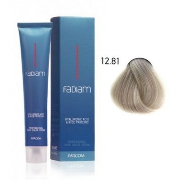 Βαφή μαλλιών FARCOM FADIAM 12.81 ξανθιστικό περλέ σαντρέ