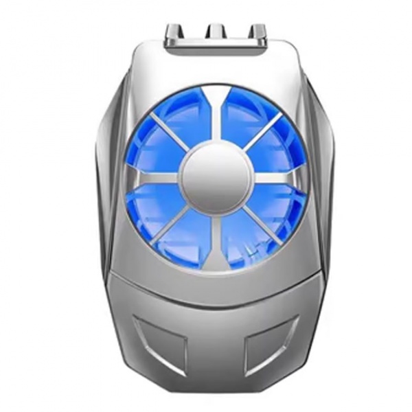 XO L-02 Wireless Ανεμιστηράκι Κινητού Tarnish Ασημί