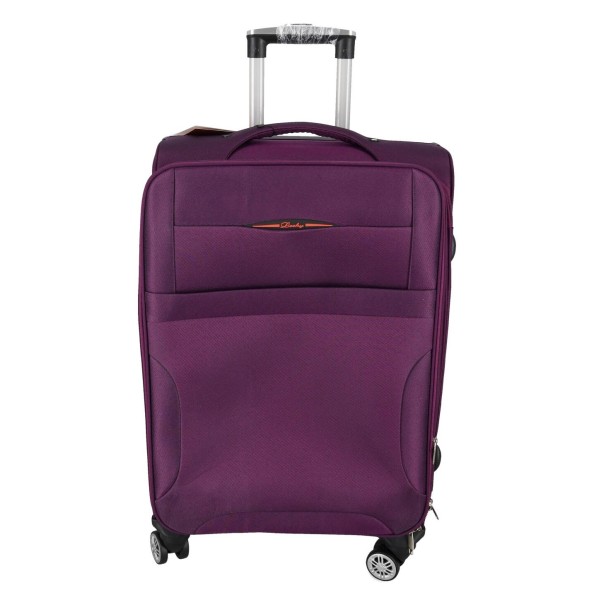 Leeky Υφασμάτινη Βαλίτσα Μεσαία με Ύψος 58cm