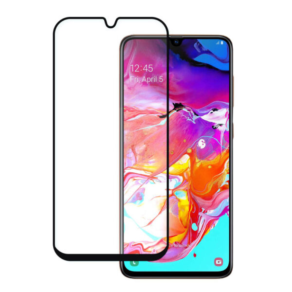 Fullscreen Tempered Glass Μαύρο (Samsung A14 5G) Αξεσουάρ Κινητών/Tablet