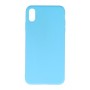 B.D.L Back Cover Θήκη Σιλικόνης Ματ Γαλάζιο (Iphone Xs Max)