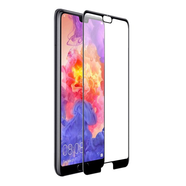 Siipro Fullscreen Tempered Glass Μαύρο (Huawei P20 Pro & Huawei P20 Plus) Αξεσουάρ Κινητών/Tablet