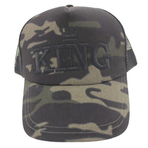 Καπέλο jockey μαύρο/παραλαγή King