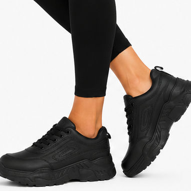 PLATO Γυναικεία Δερμάτινα Sneakers