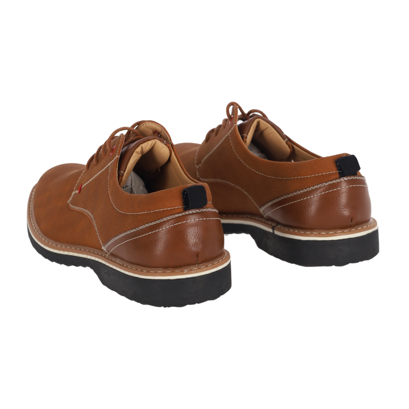 L.S.J Shoes A07 Ανδρικά Παπούτσια Δερματίνη Casual σε Ταμπά Χρώμα L.S.J Shoes A07 Ανδρικά Παπούτσια Δερματίνη Casual σε Ταμπά Χρώμα