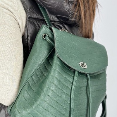 Bag to Bag Γυναικεία Τσάντα Πλάτης απο Δερματίνη