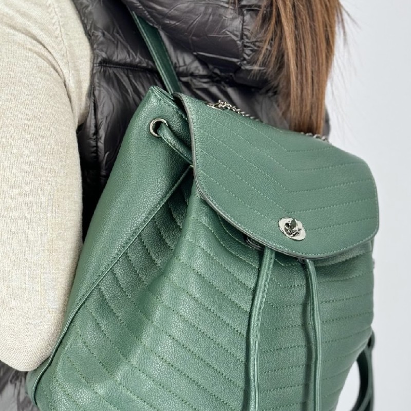 Bag to Bag Γυναικεία Τσάντα Πλάτης απο Δερματίνη