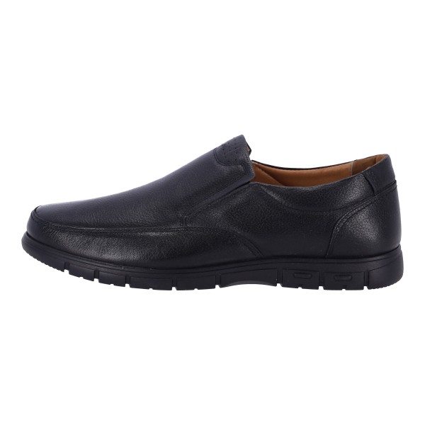 Pabucistan 625 Ανδρικά Παπούτσια Casual Μαύρο Δερμάτινα