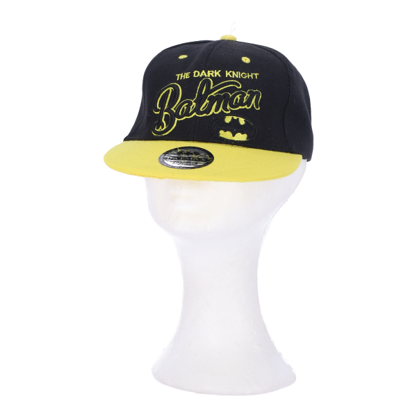 Υφασμάτινο Καπέλο με Λογότυπο σε Μαύρο-Κίτρινο Χρώμα