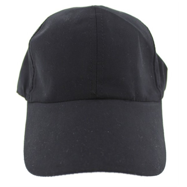 Υφασμάτινο Καπέλο Jockey σε Μαύρο Χρώμα