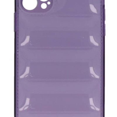 Borofone Back Cover Θήκη Σιλικόνης Puffer Μωβ (Iphone 12 Pro)