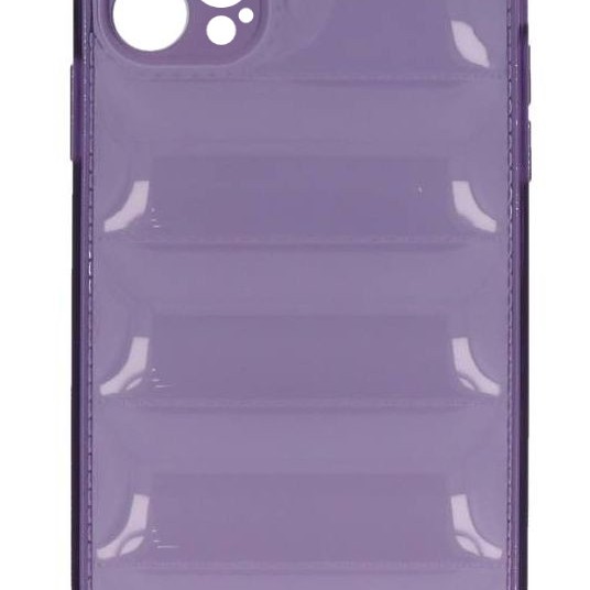 Borofone Back Cover Θήκη Σιλικόνης Puffer Μωβ (Iphone 12 Pro)