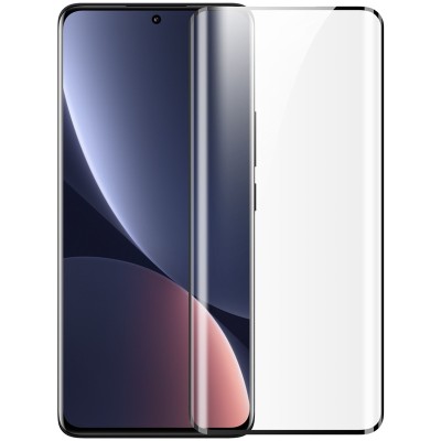 Fullscreen Tempered Glass Μαύρο (Xiaomi Mi 13 Pro)