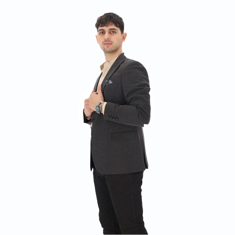 Daniel Rosso Ανδρικό Κοστούμι σε Ανθρακί Χρώμα Daniel Rosso Ανδρικό Κοστούμι σε Ανθρακί Χρώμα