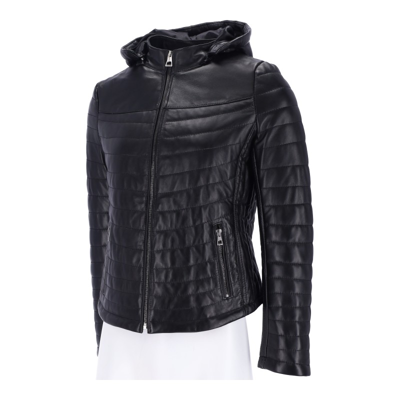 Yuce Deri 016 Women's Leather Jacket