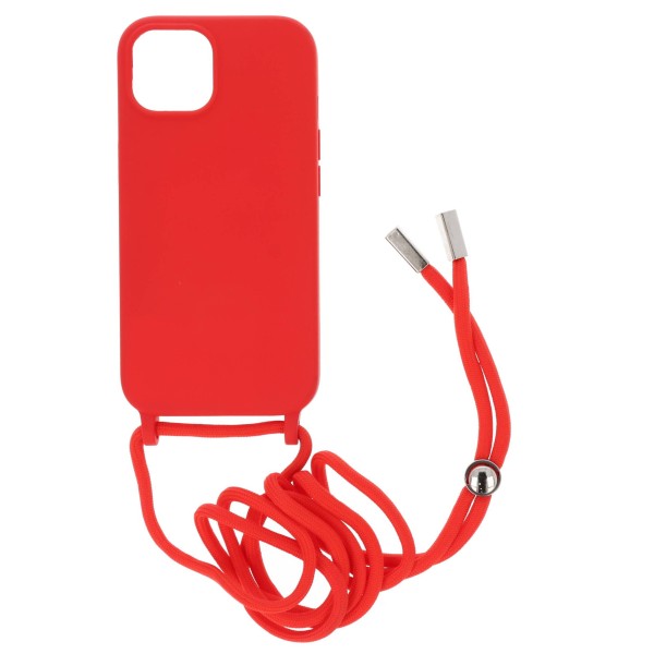 Back Cover Θήκη Σιλικόνης Με Ρυθμιζόμενο Κορδόνι (Iphone 15)