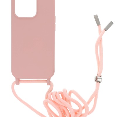 Back Cover Θήκη Σιλικόνης Με Ρυθμιζόμενο Κορδόνι (Iphone 15 Pro)