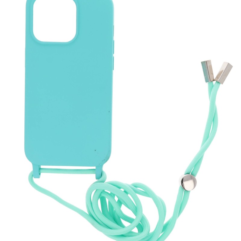 Back Cover Θήκη Σιλικόνης Με Ρυθμιζόμενο Κορδόνι (Iphone 15 Pro)