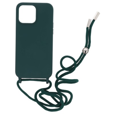 Back Cover Θήκη Σιλικόνης Με Ρυθμιζόμενο Κορδόνι (Iphone 15 Pro Max)