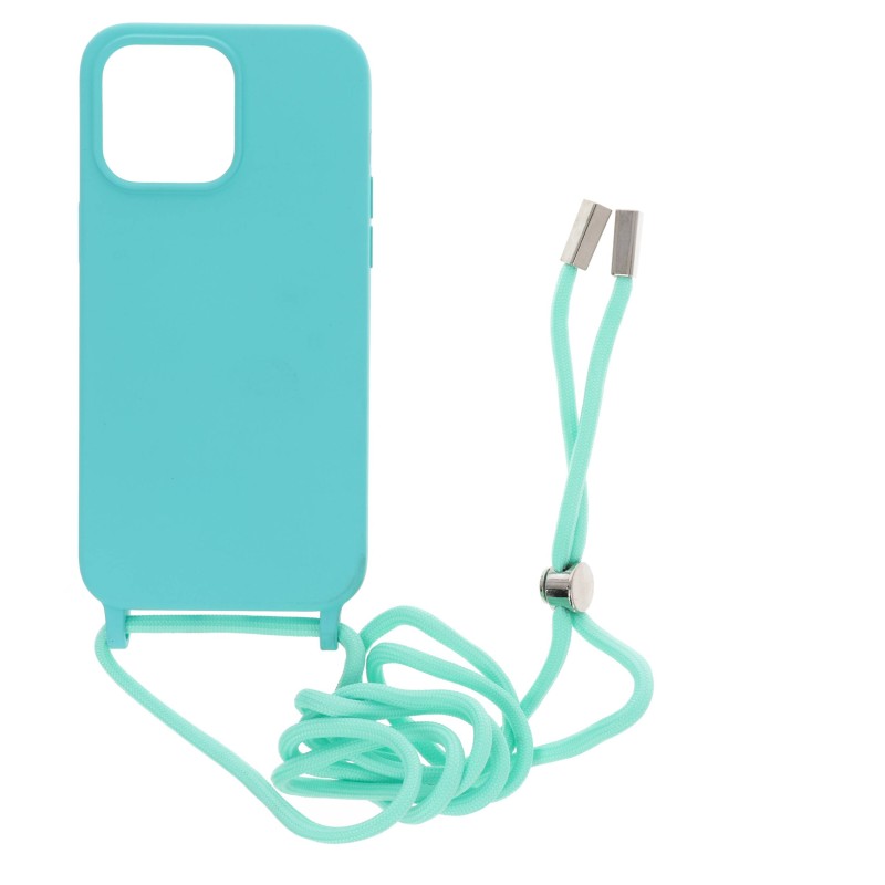 Back Cover Θήκη Σιλικόνης Με Ρυθμιζόμενο Κορδόνι (Iphone 15 Pro Max)