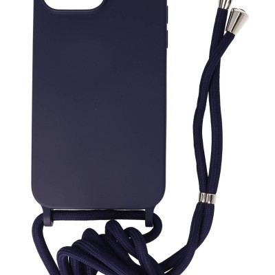 Θήκη Back Cover Σιλικόνης Με Ρυθμιζόμενο Κορδόνι (Iphone 15 Pro Max)