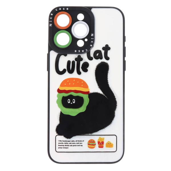 Cookover Back Cover Θήκη Με Σχέδιο Cute Cat (Iphone 15 Pro Max) Είδη Τεχνολογίας