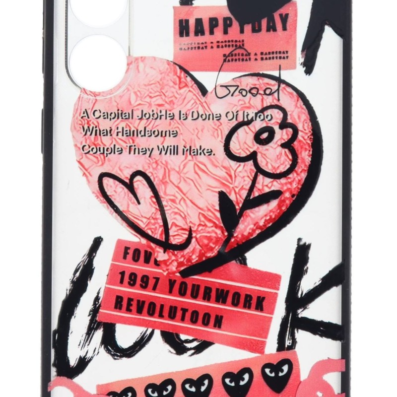 Cookover Back Cover Θήκη Με Σχέδιο Καρδιά (Samsung Galaxy S23 Plus)