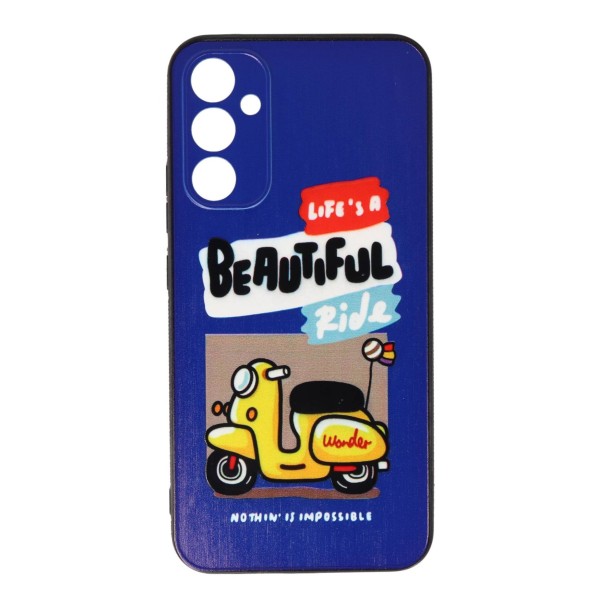 Cookover Back Cover Θήκη Με Σχέδιο Μηχανάκι (Samsung Galaxy A34 5G) Είδη Τεχνολογίας