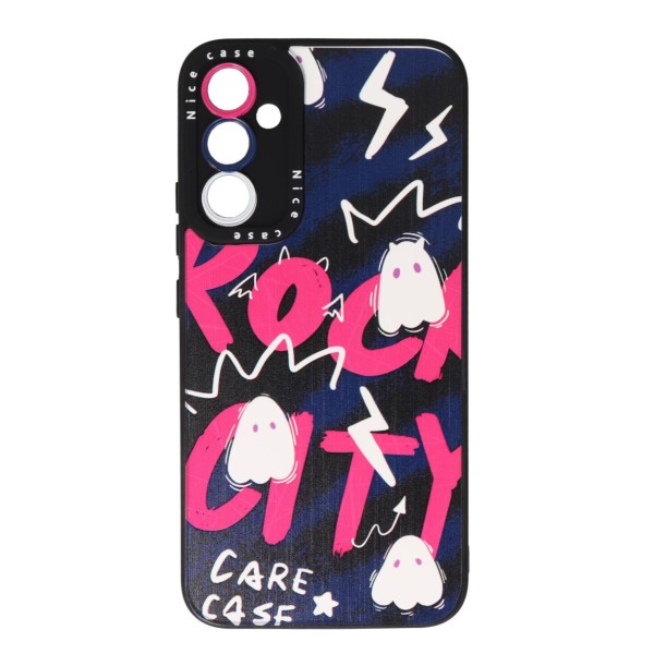 Cookover Back Cover Θήκη Με Σχέδιο Rock City (Samsung Galaxy A34 5G)