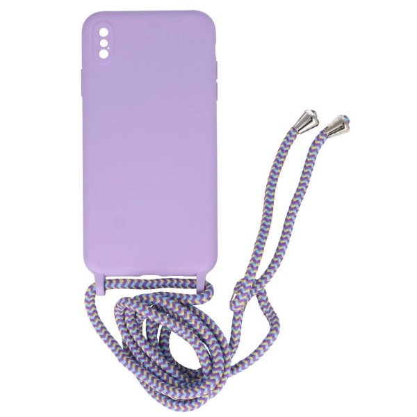 Back Cover Case Σιλικόνης Με Ρυθμιζόμενο Κορδόνι (Iphone Xs Max)