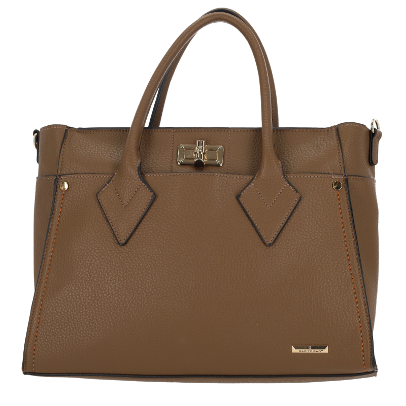 Bag To Bag Γυναικείο Τσαντάκι Χειρός/Χιαστί από Δερματίνη