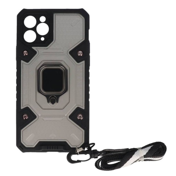 Back Cover Θήκη Με Δαχτυλίδι Στήριξης Και Λουράκι (Iphone 11 Pro)