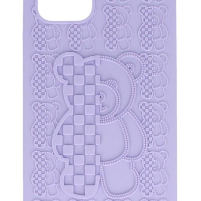 Back Cover Θήκη Σιλικόνης Με Σχέδιο Αρκουδάκι (Iphone 12 & Iphone 12 Pro)