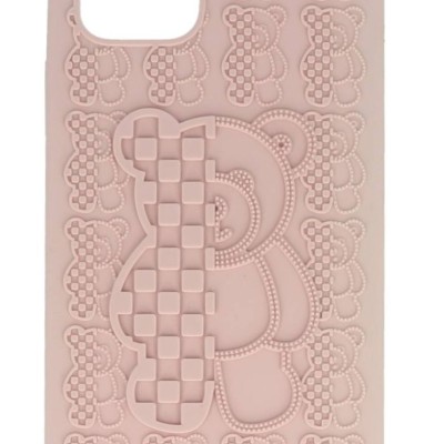 Back Cover Θήκη Σιλικόνης Με Σχέδιο Αρκουδάκι (Iphone 12 & Iphone 12 Pro)