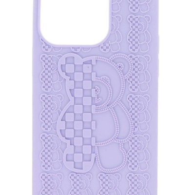 Back Cover Θήκη Σιλικόνης Με Σχέδιο Αρκουδάκι (Iphone 14 Pro)