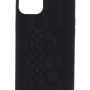 Back Cover Θήκη Σιλικόνης Με Σχέδιο Αρκουδάκι Μαύρο (Iphone 14 Plus)