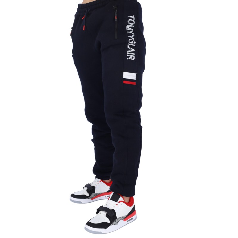 TOMMY GLAIR  ΠΑΝΤΕΛΟΝΙ ΦΟΡΜΑΣ ΜΕ ΛΑΣΤΙΧΟ FLEECE