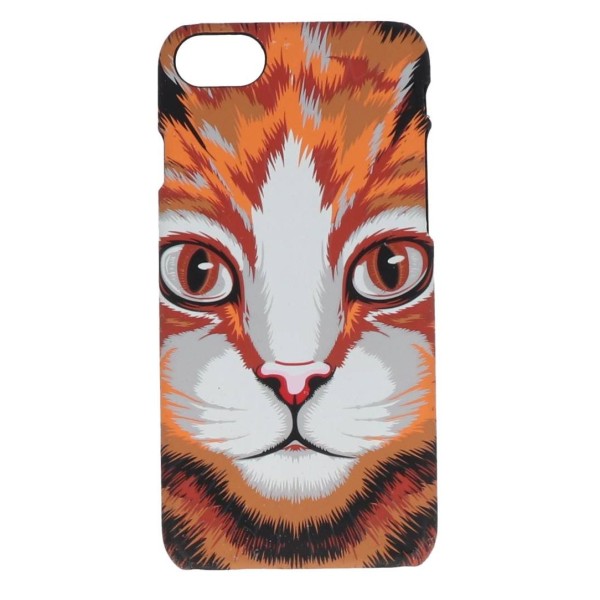 Air Jacket Back Cover Θήκη Πλαστική Με Σχέδιο Γάτα (Iphone 7 & Iphone 8 & Iphone SE 2020 & Iphone SE 2022) Αξεσουάρ Κινητών/Tablet