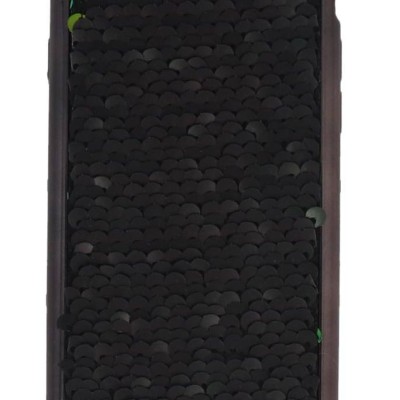 Back Cover Θήκη Σιλικόνης Με Πράσινες Παγιέτες (Iphone 7 & Iphone 8 & Iphone SE 2020 & Iphone SE 2022)