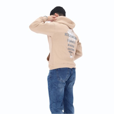 BOYKA Ανδρικό Φούτερ Fleece με Κουκούλα και Λογότυπο