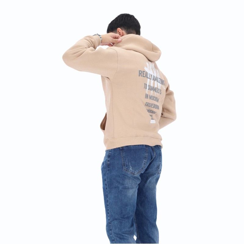 BOYKA Ανδρικό Φούτερ Fleece με Κουκούλα και Λογότυπο BOYKA Ανδρικό Φούτερ Fleece με Κουκούλα και Λογότυπο