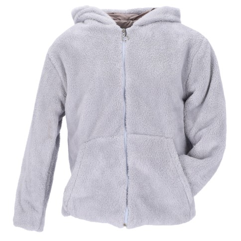 Reji Women's Furry Jacket Hoodie