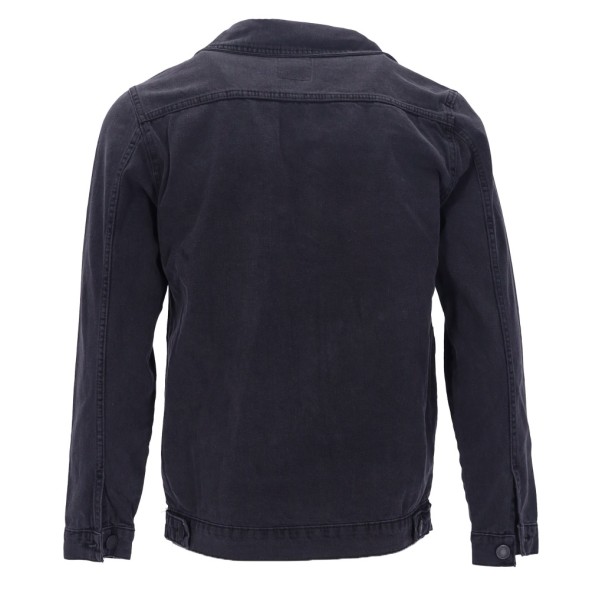 Hacker Jeanswear Men's Denim Jacket in Dark Grey Colour Hacker Jeanswear Men's Denim Jacket in Dark Grey Colour