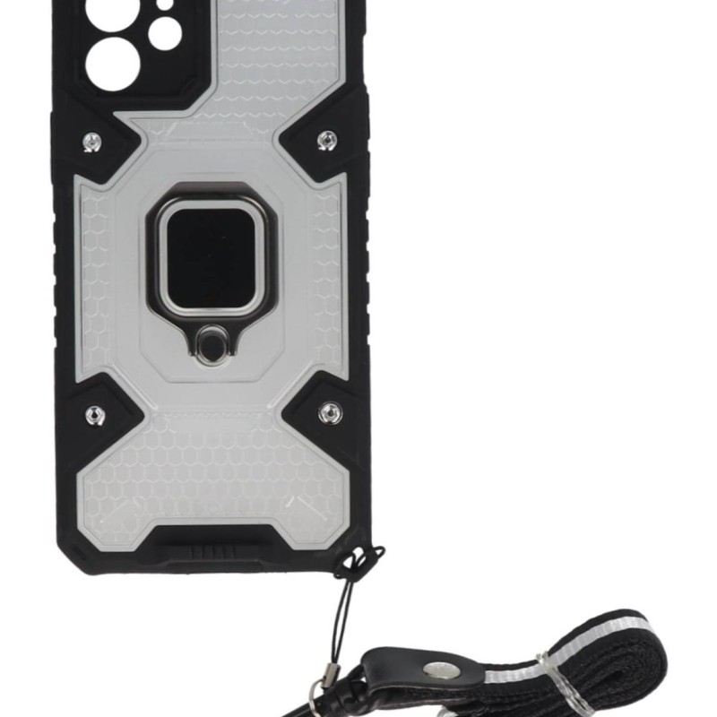 Back Cover Θήκη Με Δαχτυλίδι Στήριξης Και Λουράκι (Iphone 12)