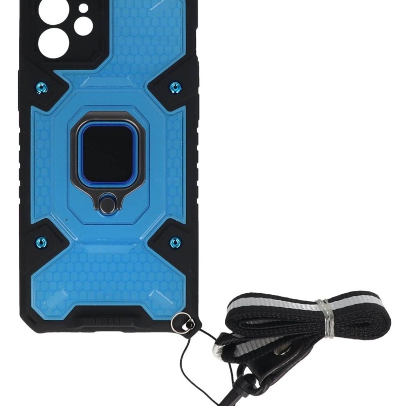 Back Cover Θήκη Με Δαχτυλίδι Στήριξης Και Λουράκι (Iphone 12)