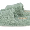 Almina Γυναικείες Χειμωνιάτικες Παντόφλες Peep Toe