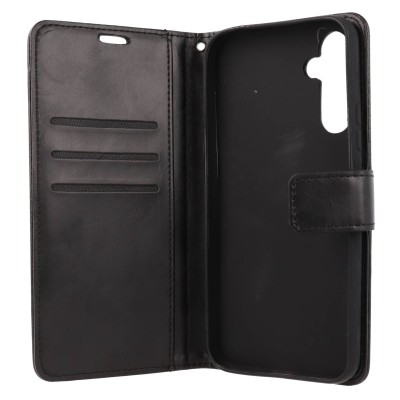 Θήκη Book Wallet Πορτοφόλι Με Μαγνητικό Κούμπωμα Μαύρο (Samsung Galaxy A34 5G)