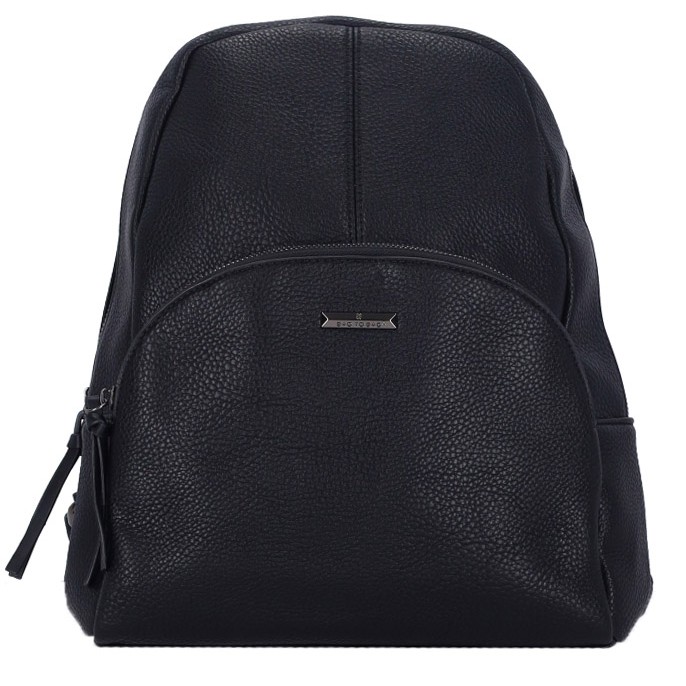 Bag To Bag Γυναικεία Τσάντα Πλάτης Μαύρη απο Δερματίνη Bag To Bag Γυναικεία Τσάντα Πλάτης Μαύρη απο Δερματίνη