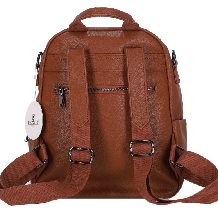 Bag To Bag Γυναικεία Τσάντα Πλάτης απο Δερματίνη Bag To Bag Γυναικεία Τσάντα Πλάτης απο Δερματίνη